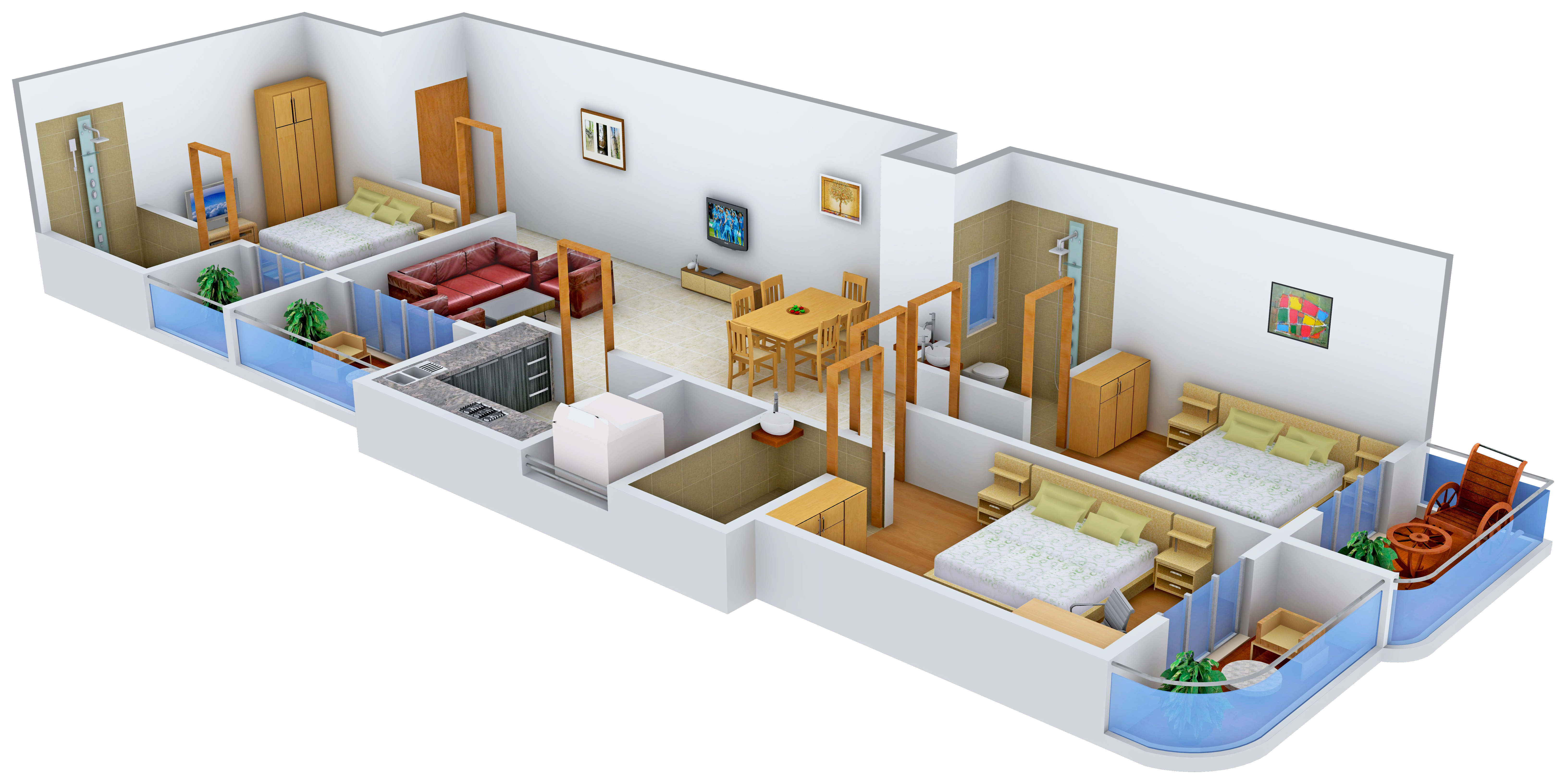 3DFloorPlan of Asset Silver Swan