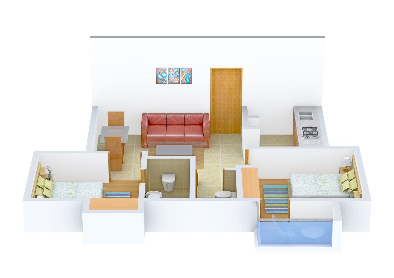 3DFloorPlan of VGN Royale