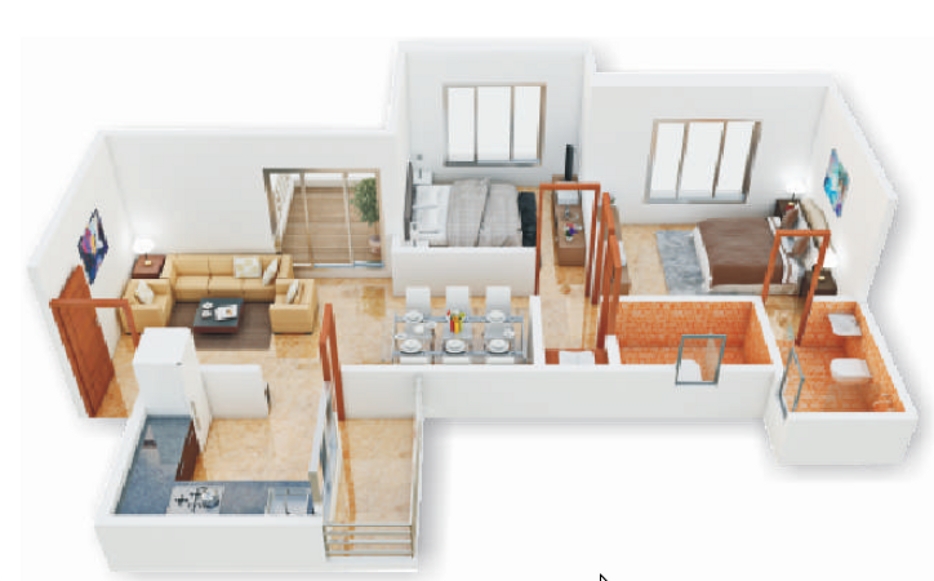 3DFloorPlan of Lifestyle Royal Oak