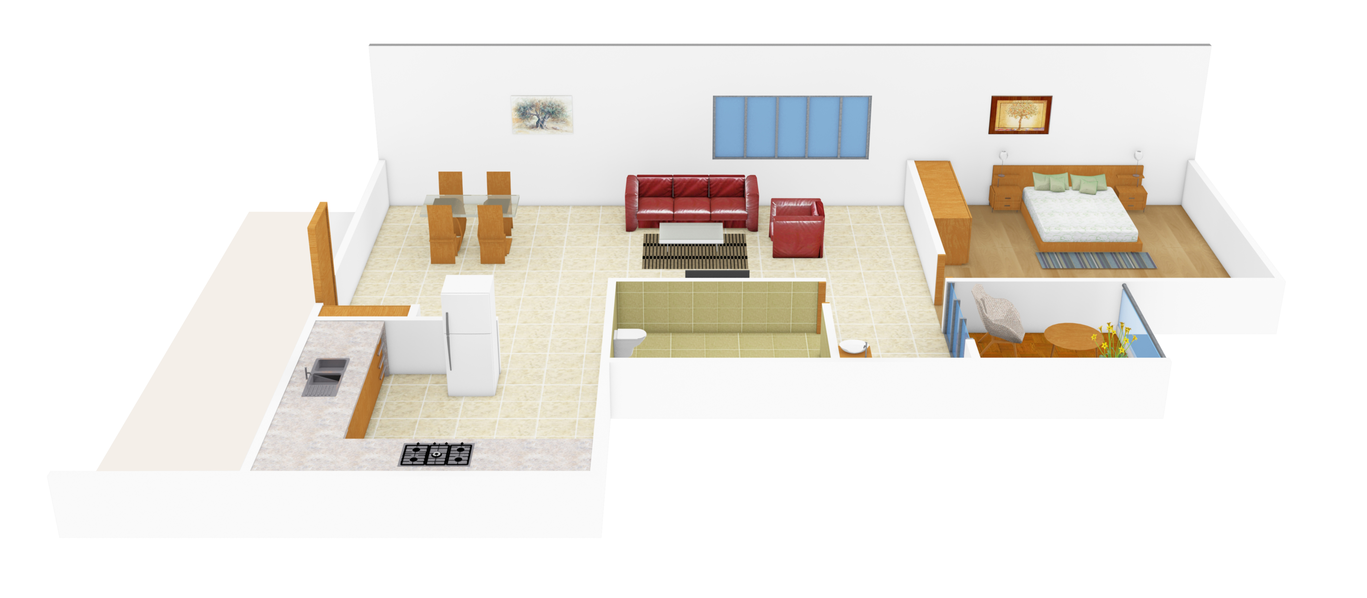 3DFloorPlan of Rohini Nakshatra