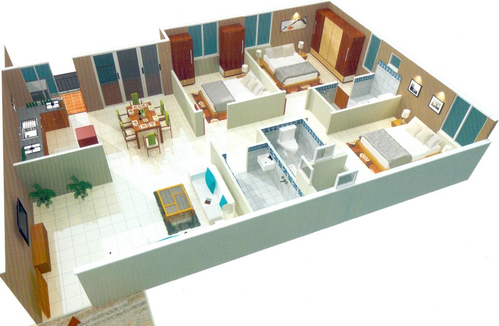 3D Floor Plan 3D Floor Plan