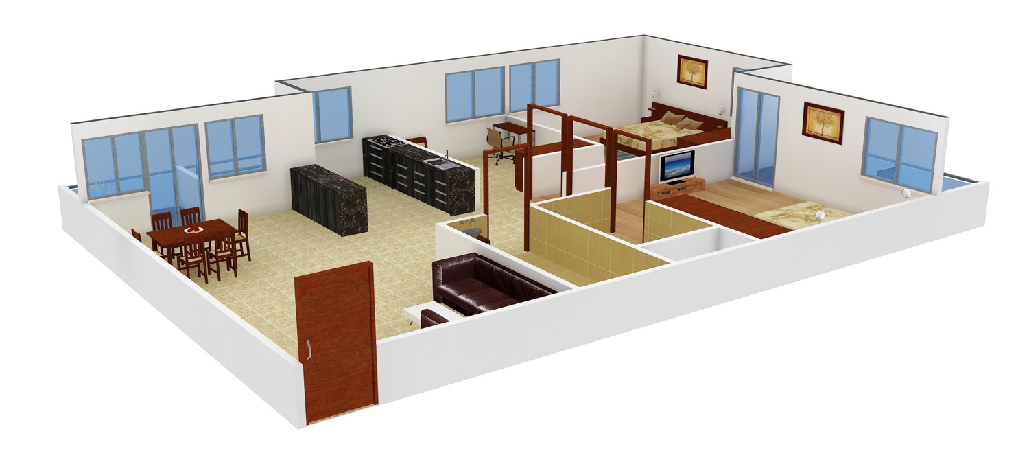 3DFloorPlan of Sri Windermere
