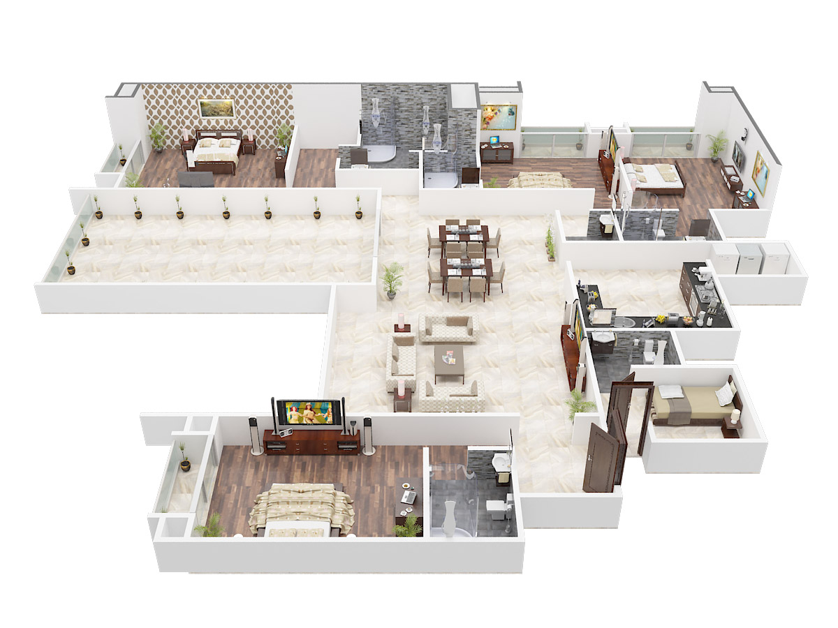 Penthouse Floor Plan Penthouse Floor Plan