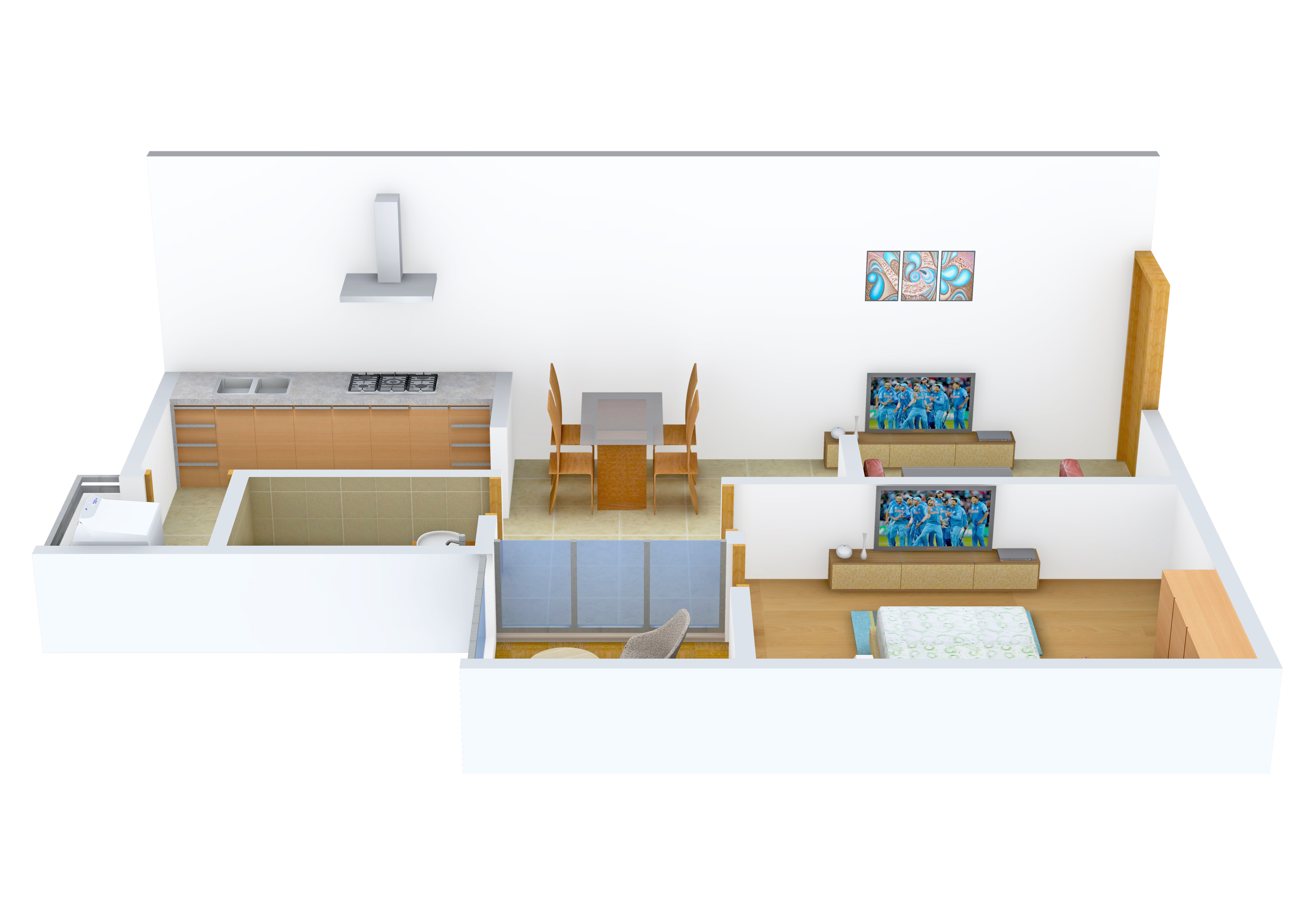 3DFloorPlan of Jewel Crest View