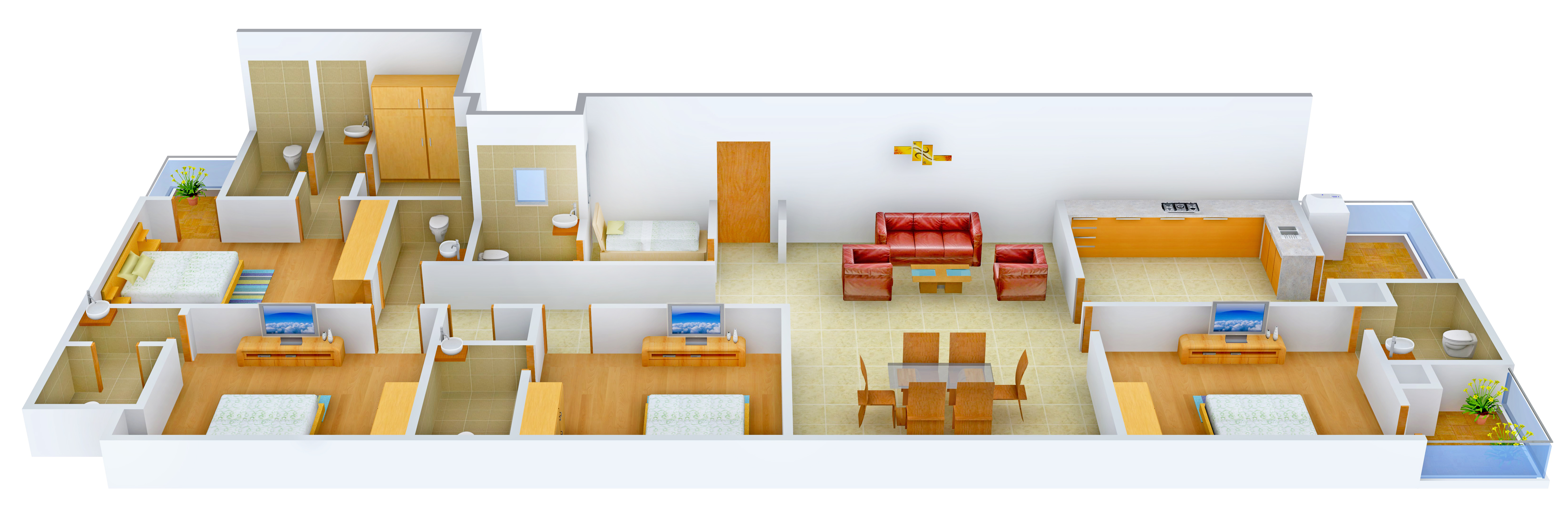 3DFloorPlan of Joy Shizukesa