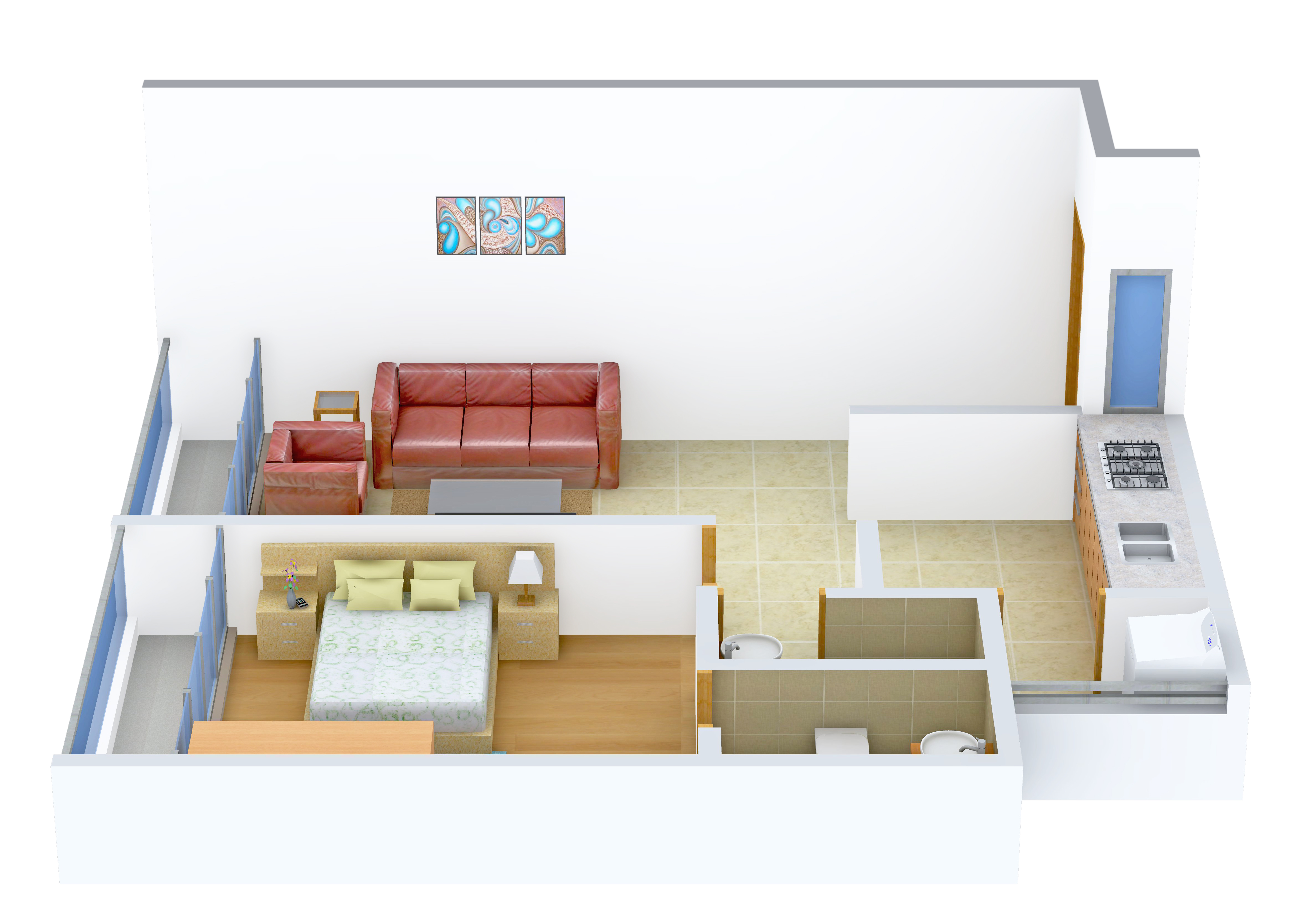3DFloorPlan of Dharmaja Shivesh 195