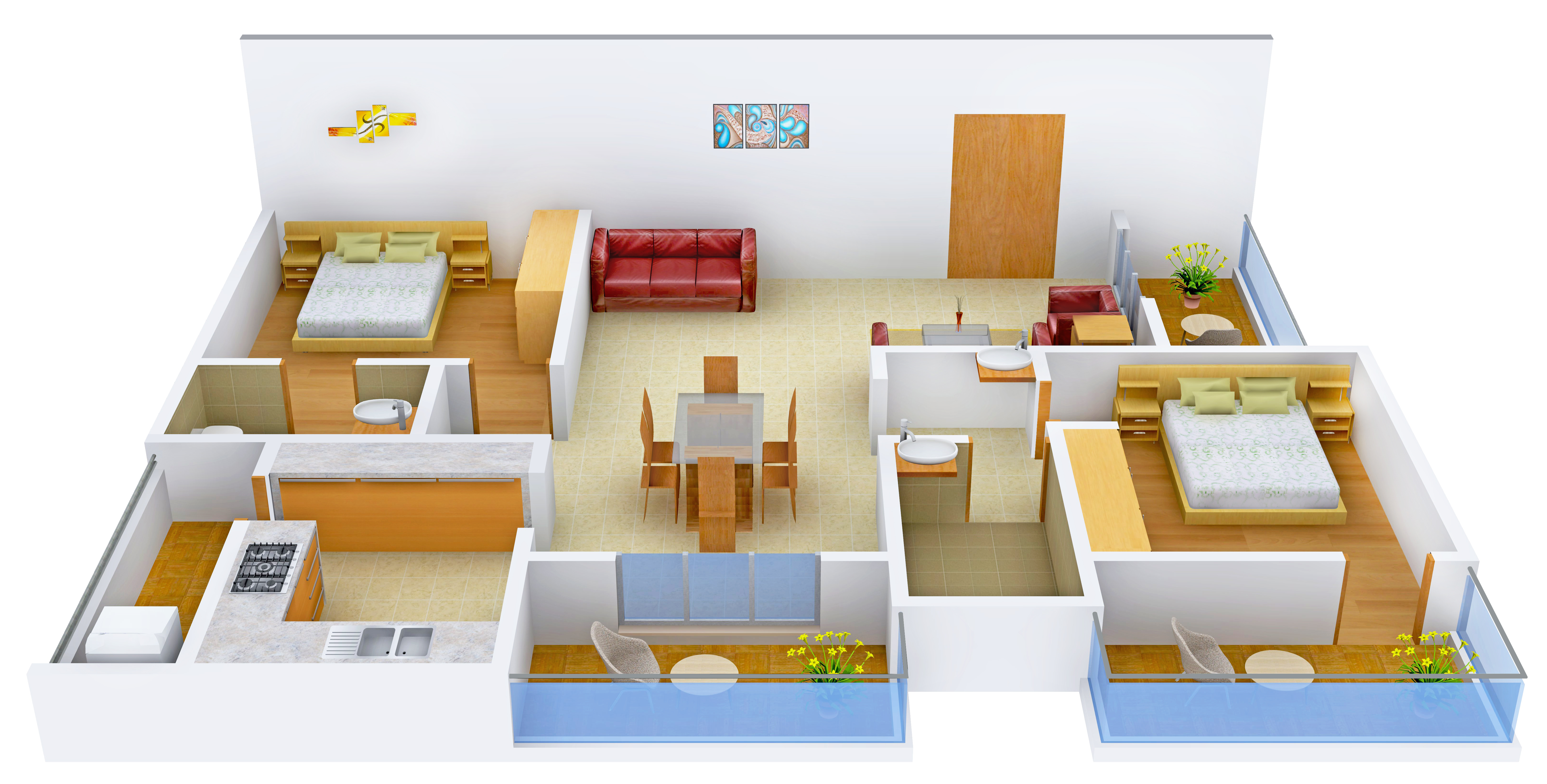 3DFloorPlan of Keystone Lead Grandeur