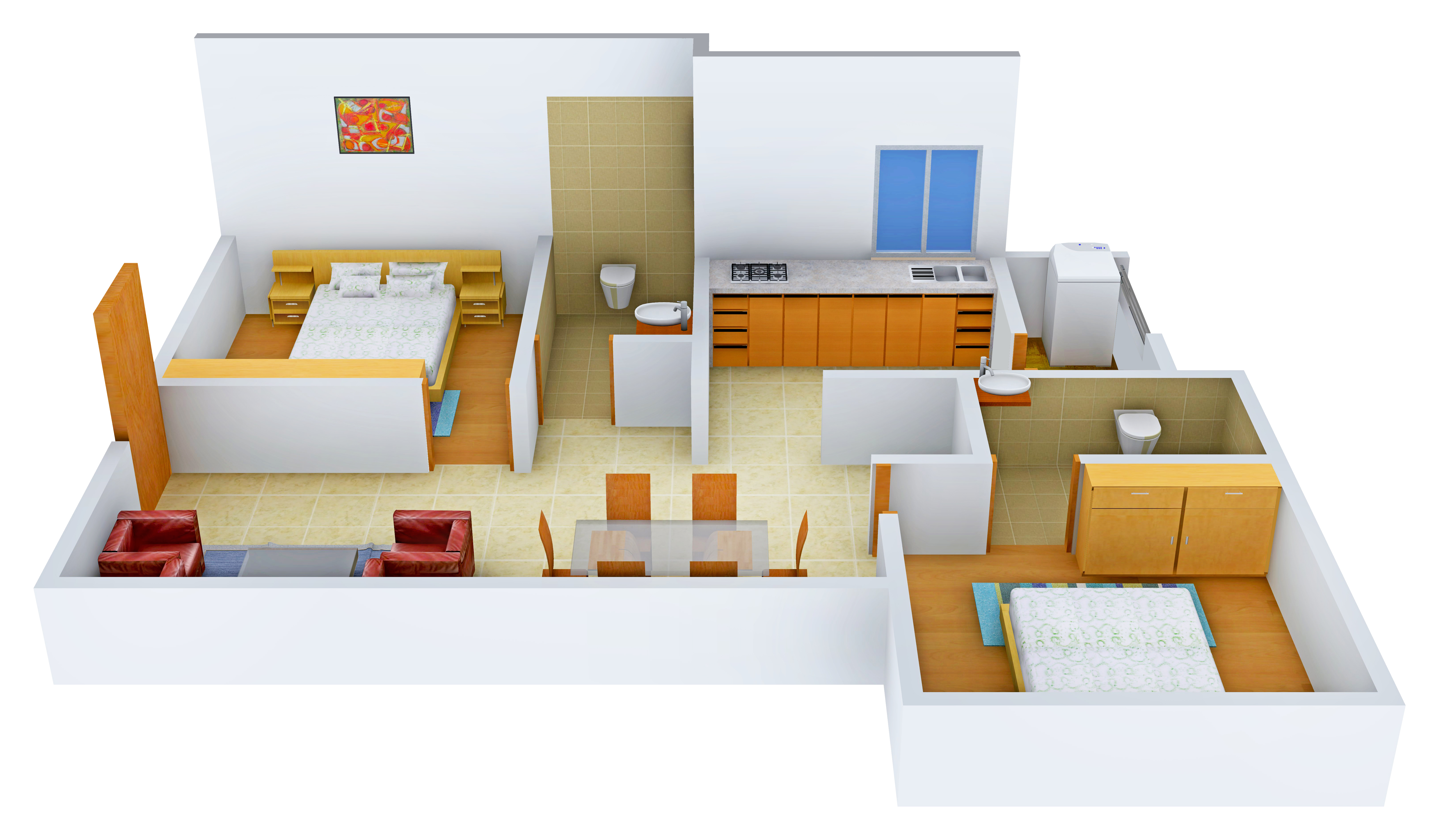 3DFloorPlan of Confident Jade