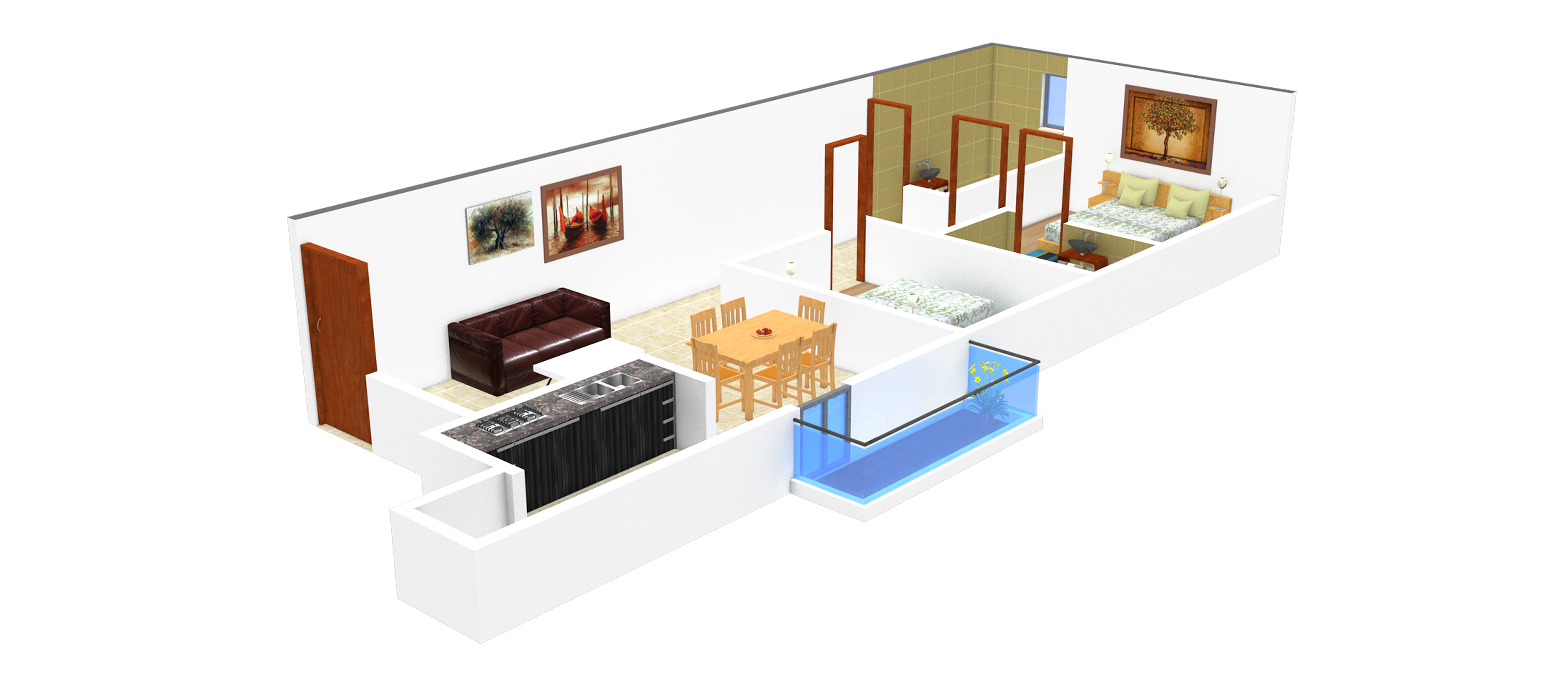 3DFloorPlan of Copco Tamara Terrace