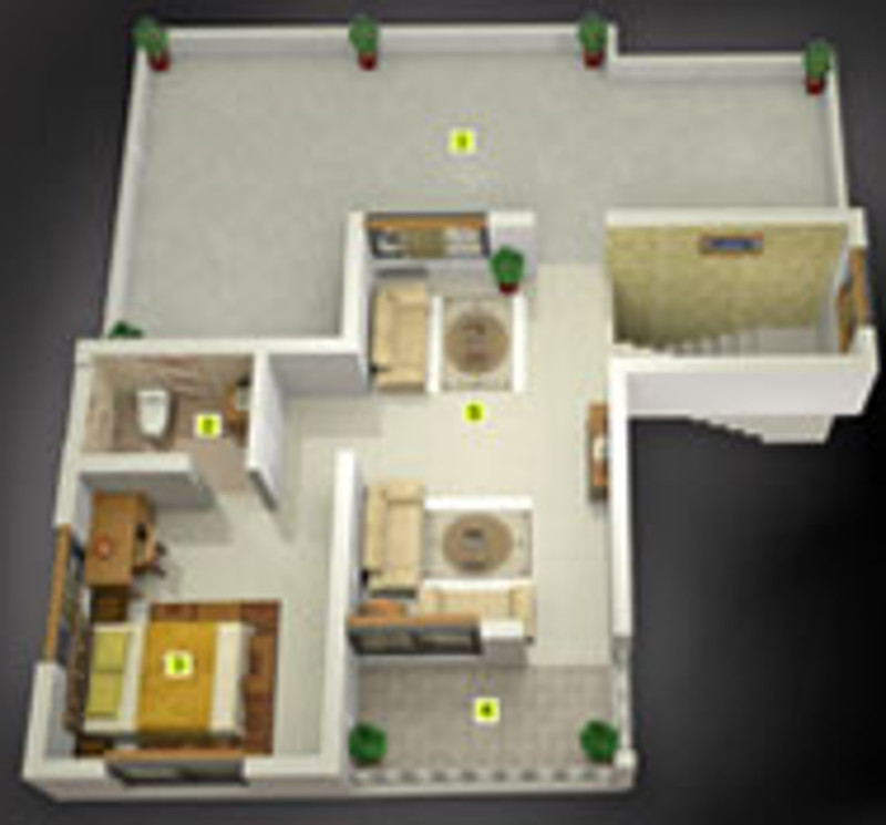 3DFloorPlan of Sophia Greenpalms
