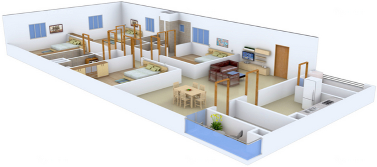 3D Floor Plan