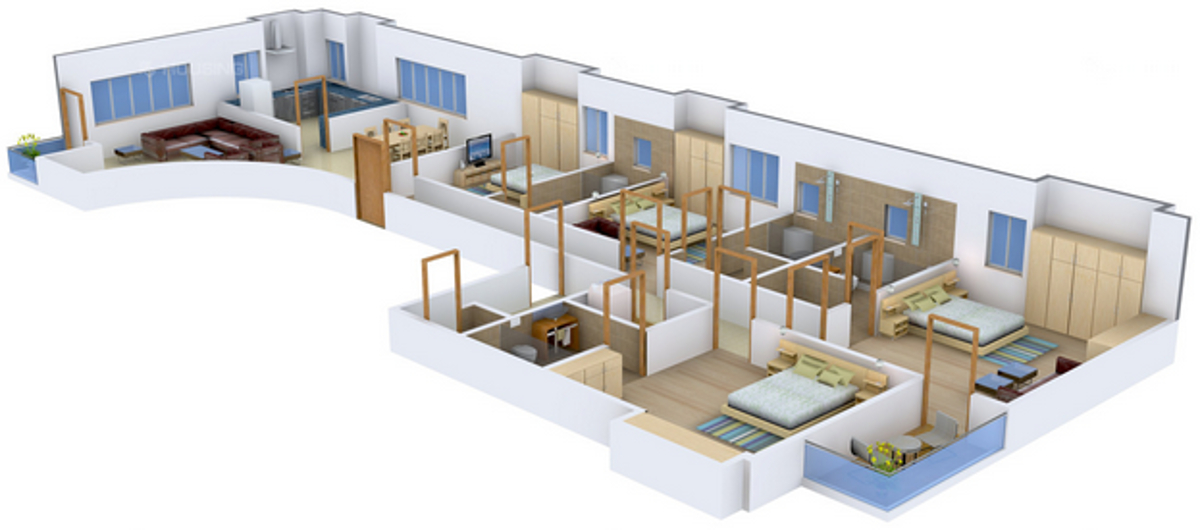 3D Floor Plan 3D Floor Plan