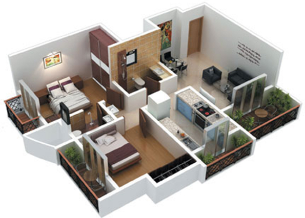 3D Floor Plan 3D Floor Plan