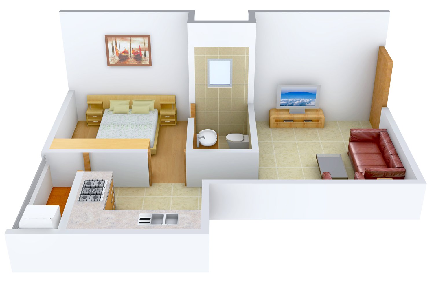3DFloorPlan of Victory Sanchar Shelters