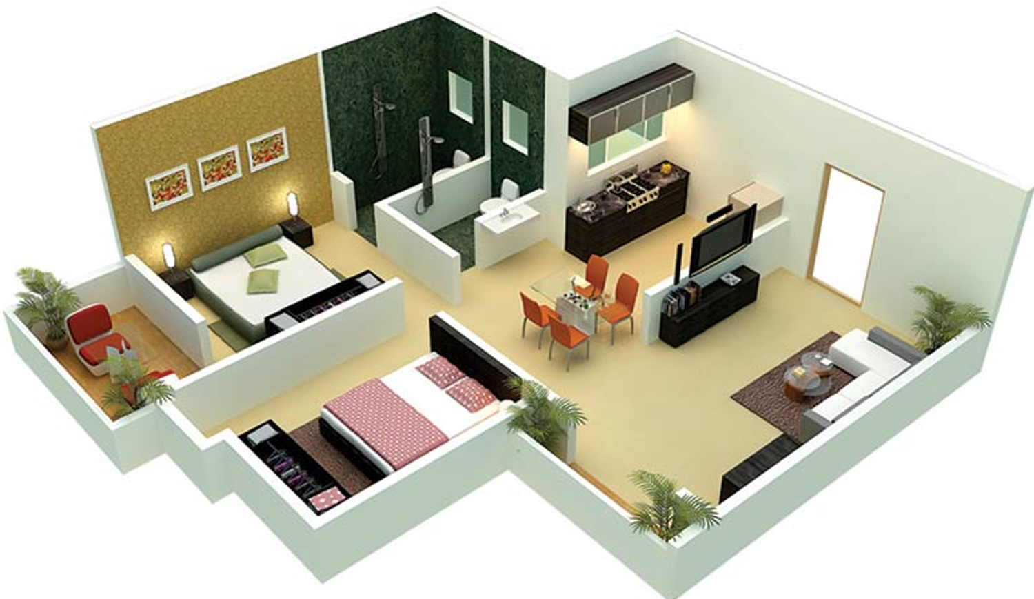 3D Floor Plan 3D Floor Plan