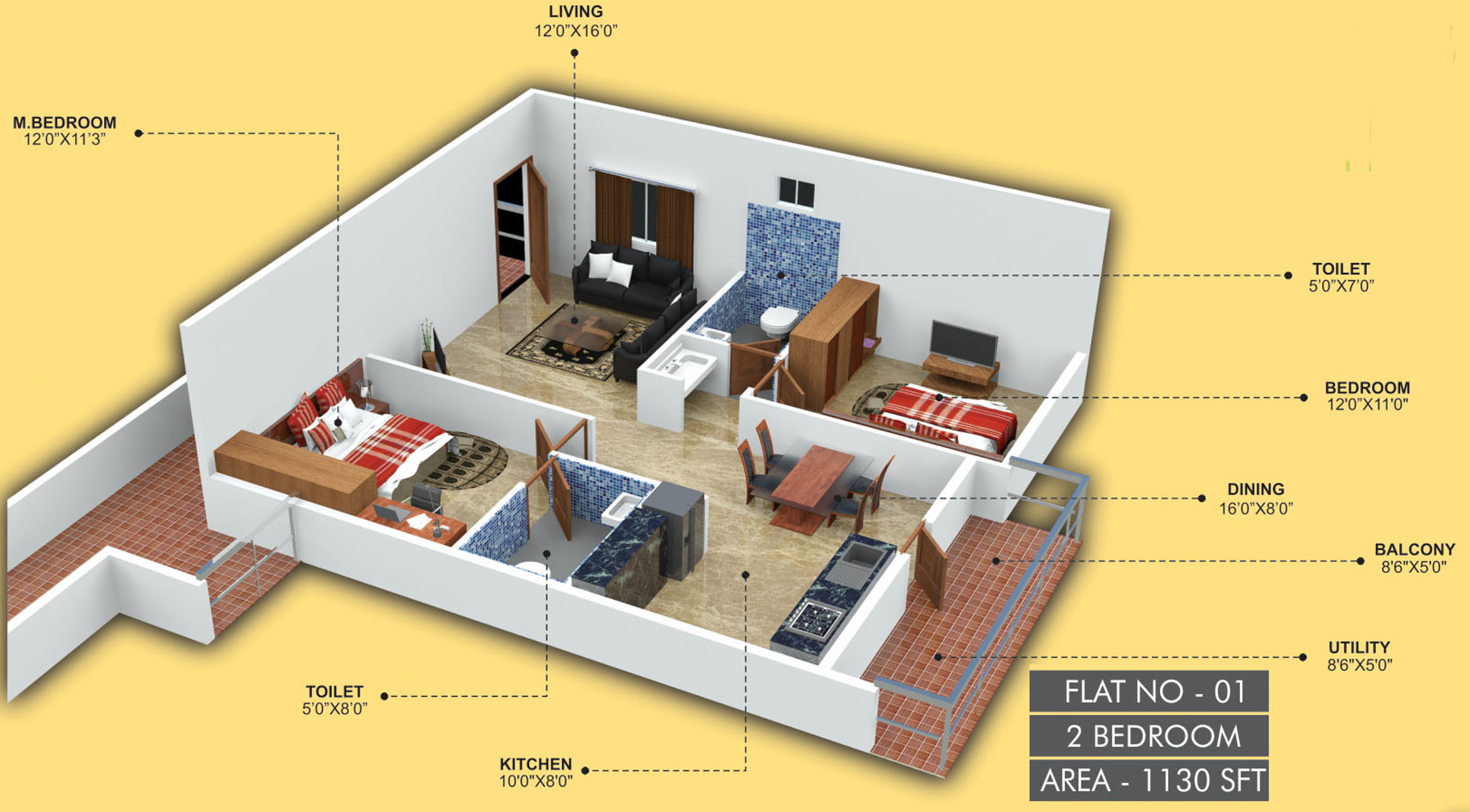 3D Floor Plan 3D Floor Plan