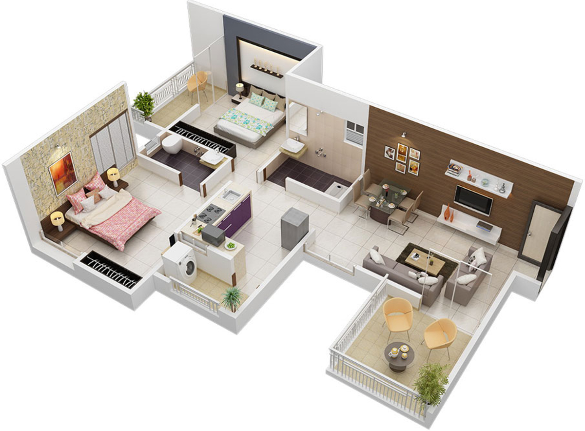 3D Floor Plan 3D Floor Plan