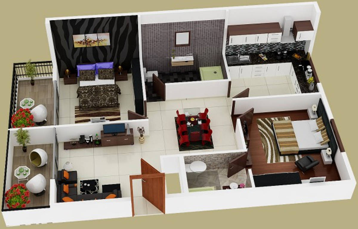 3D Floor Plan 3D Floor Plan