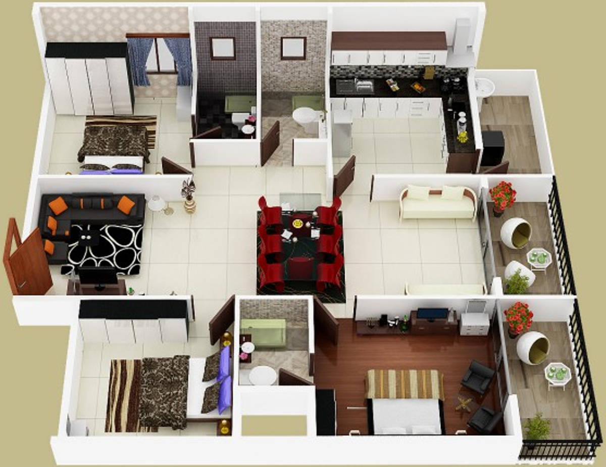 3D Floor Plan 3D Floor Plan