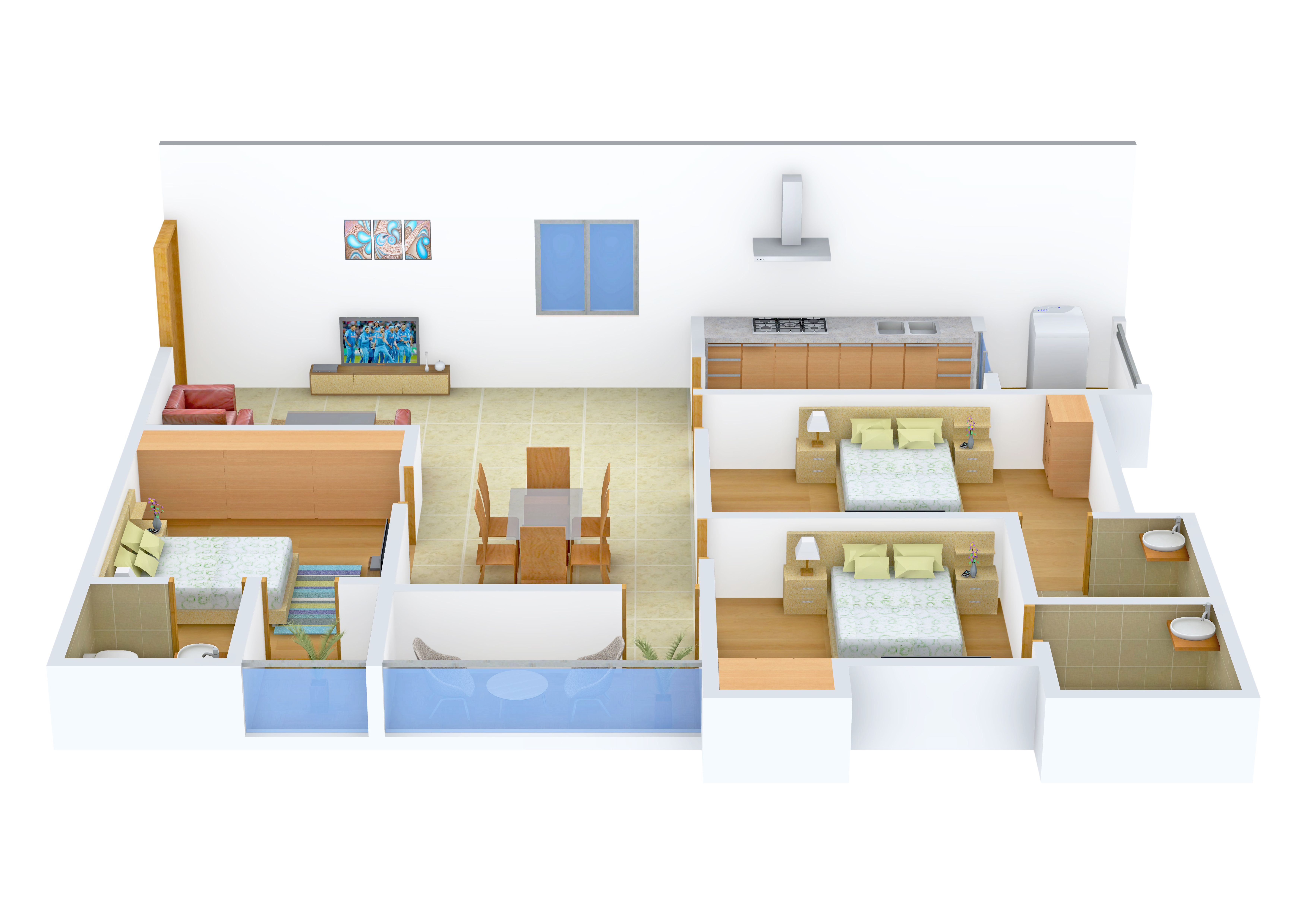 3DFloorPlan of Regal Valencia