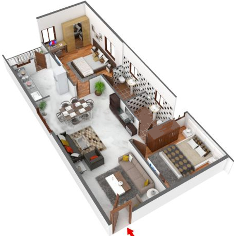 3D Floor Plan 3D Floor Plan