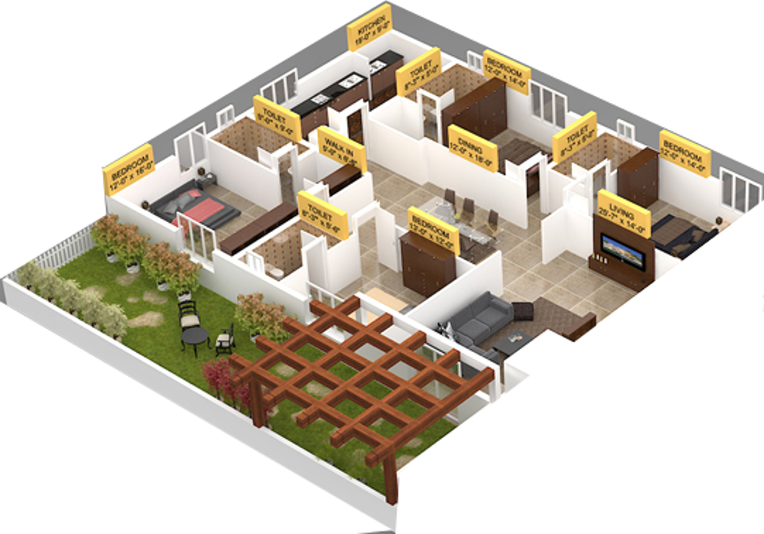 3DFloorPlan of Global Pride