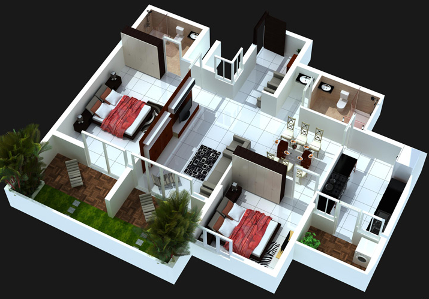 3D Floor Plan 3D Floor Plan