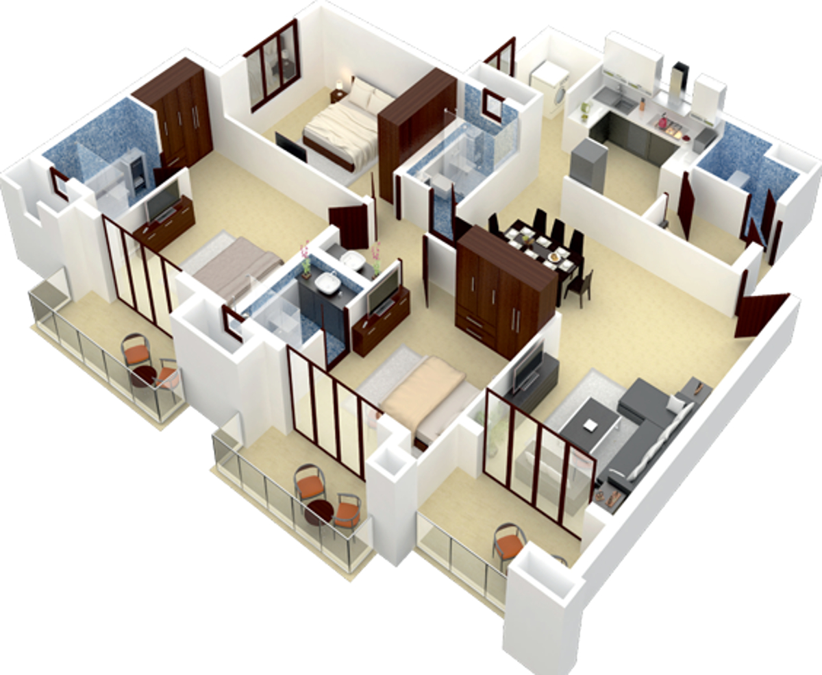 3D Floor Plan 3D Floor Plan
