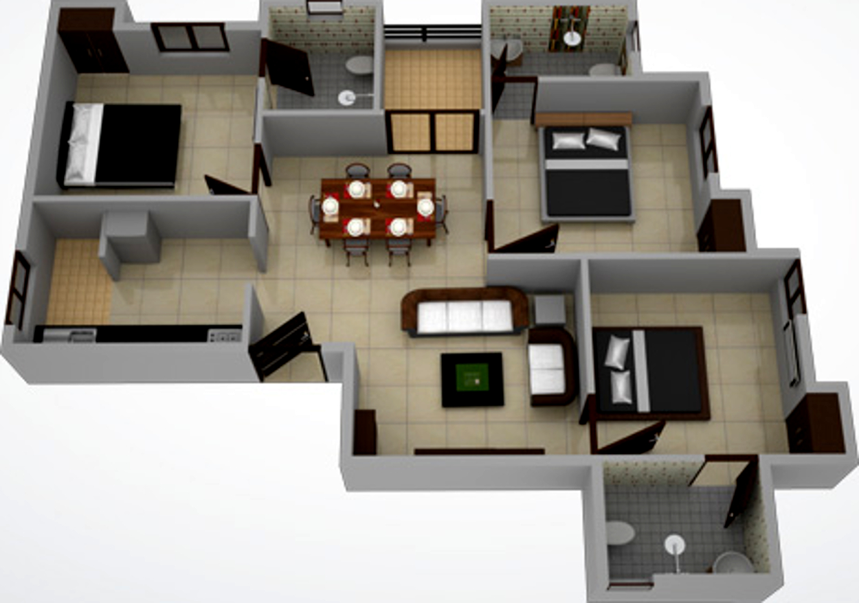 3D Floor Plan