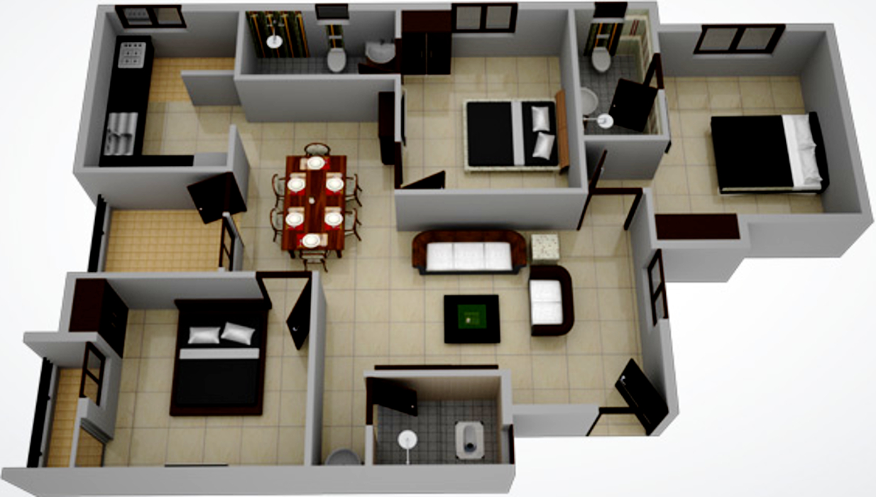 3D Floor Plan