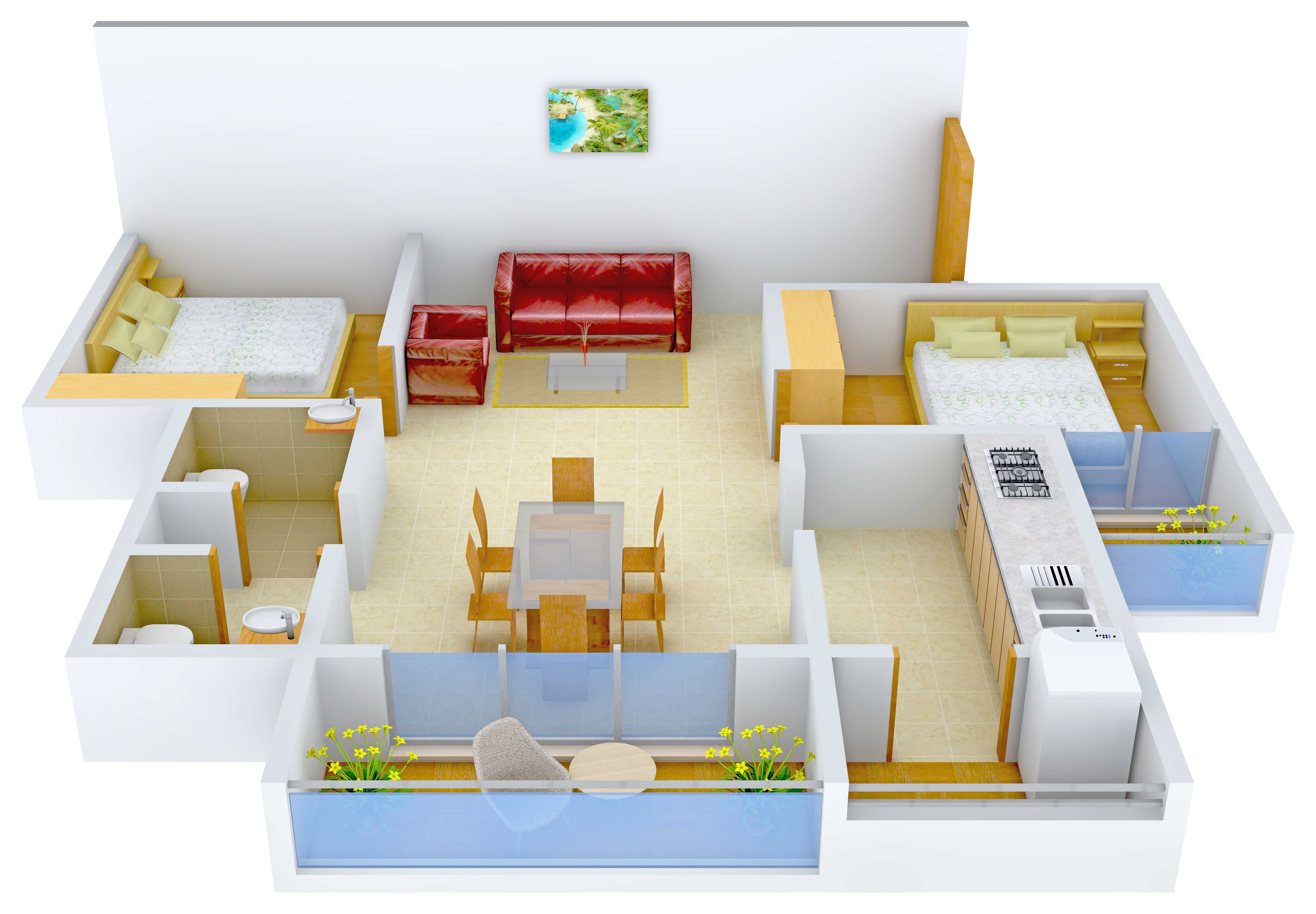 3DFloorPlan of Arun Saindhavi