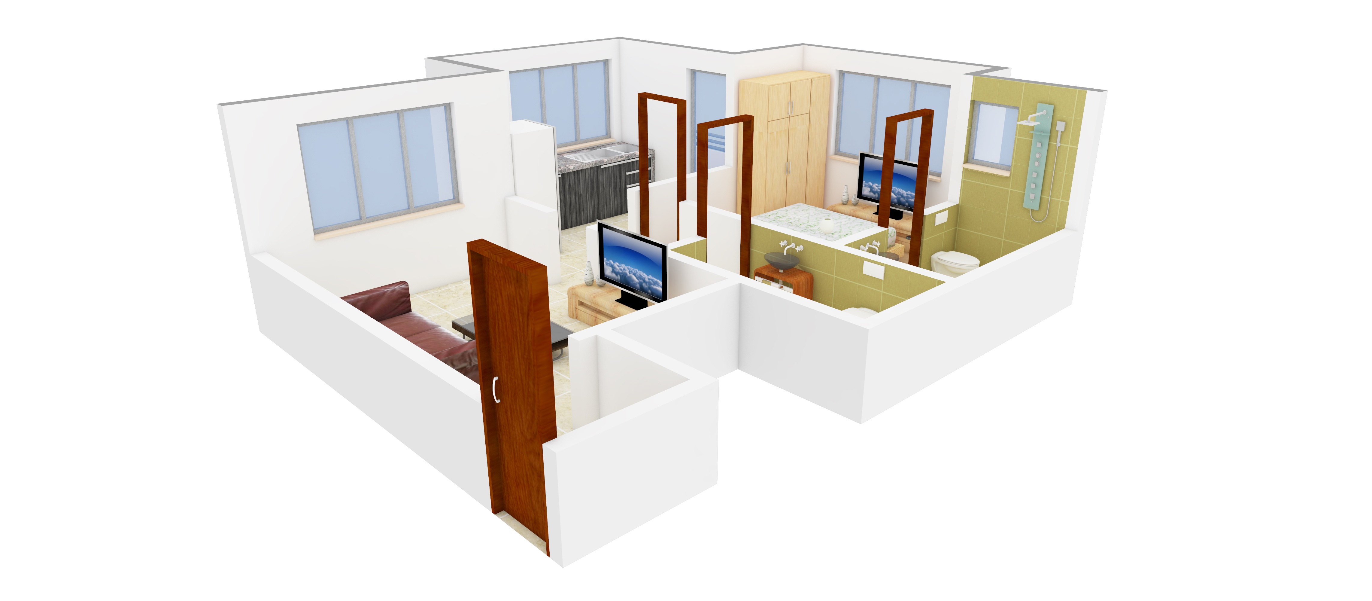 3DFloorPlan of Vastukalp Utkarsh