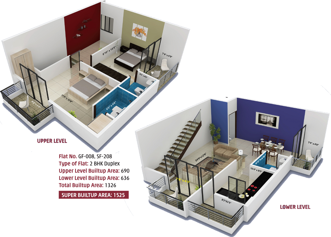 Duplex Floor Plan