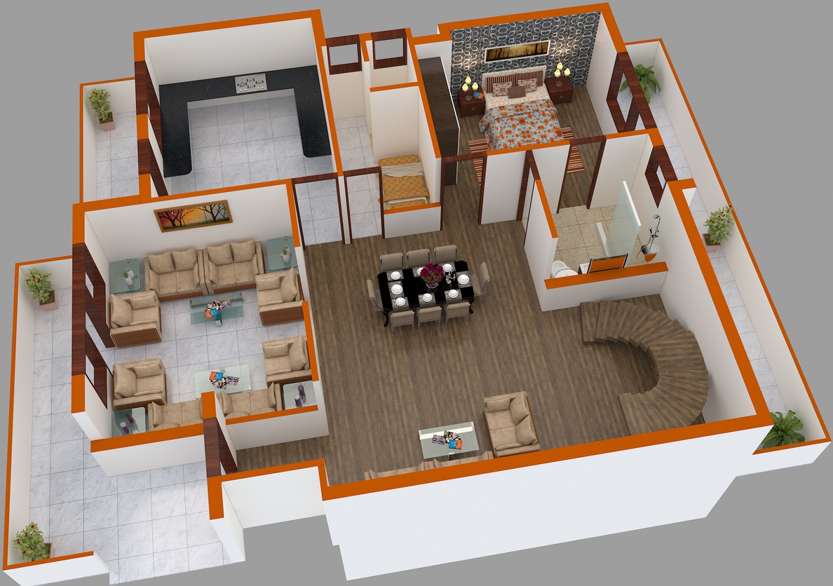 Lower Level Duplex Plan