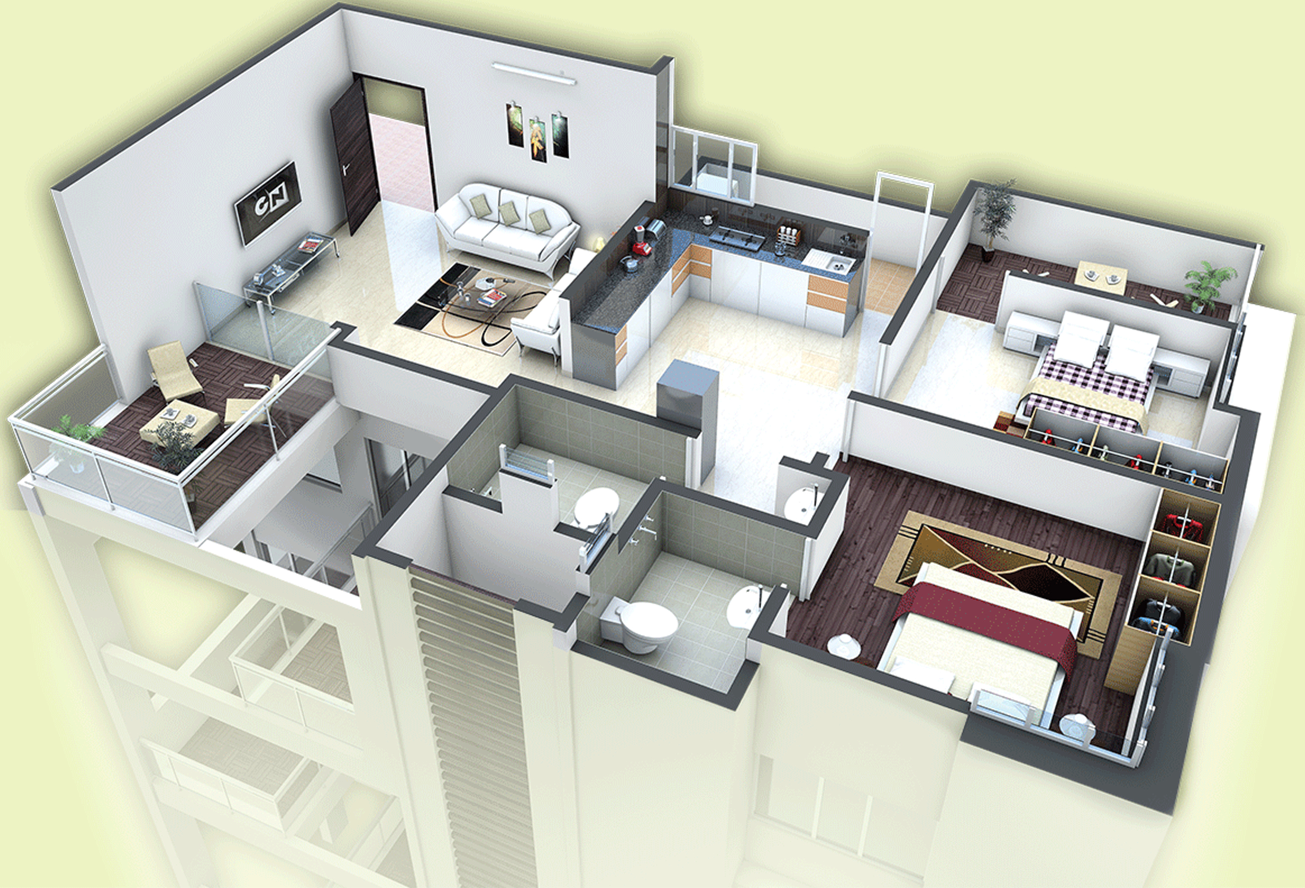 3DFloorPlan of Sigma Centuria