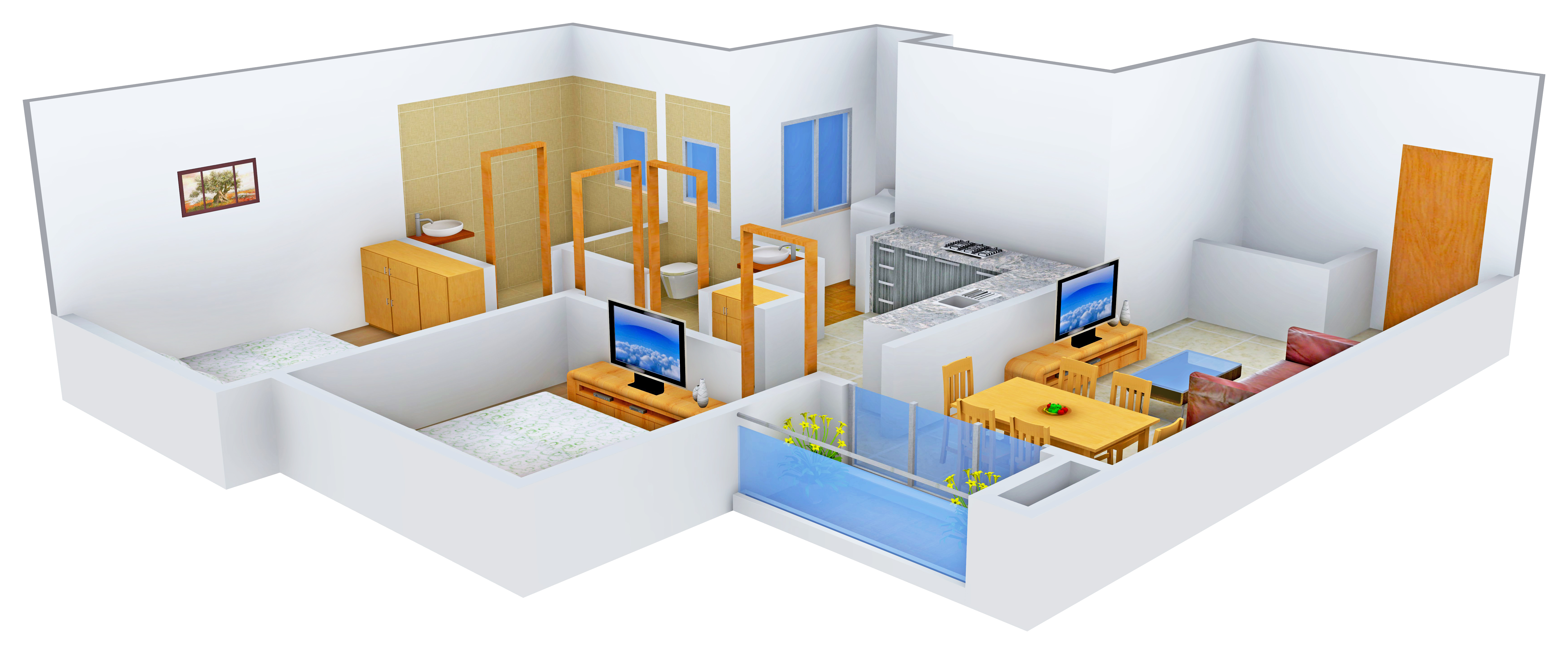 3DFloorPlan of XS Real Symphony