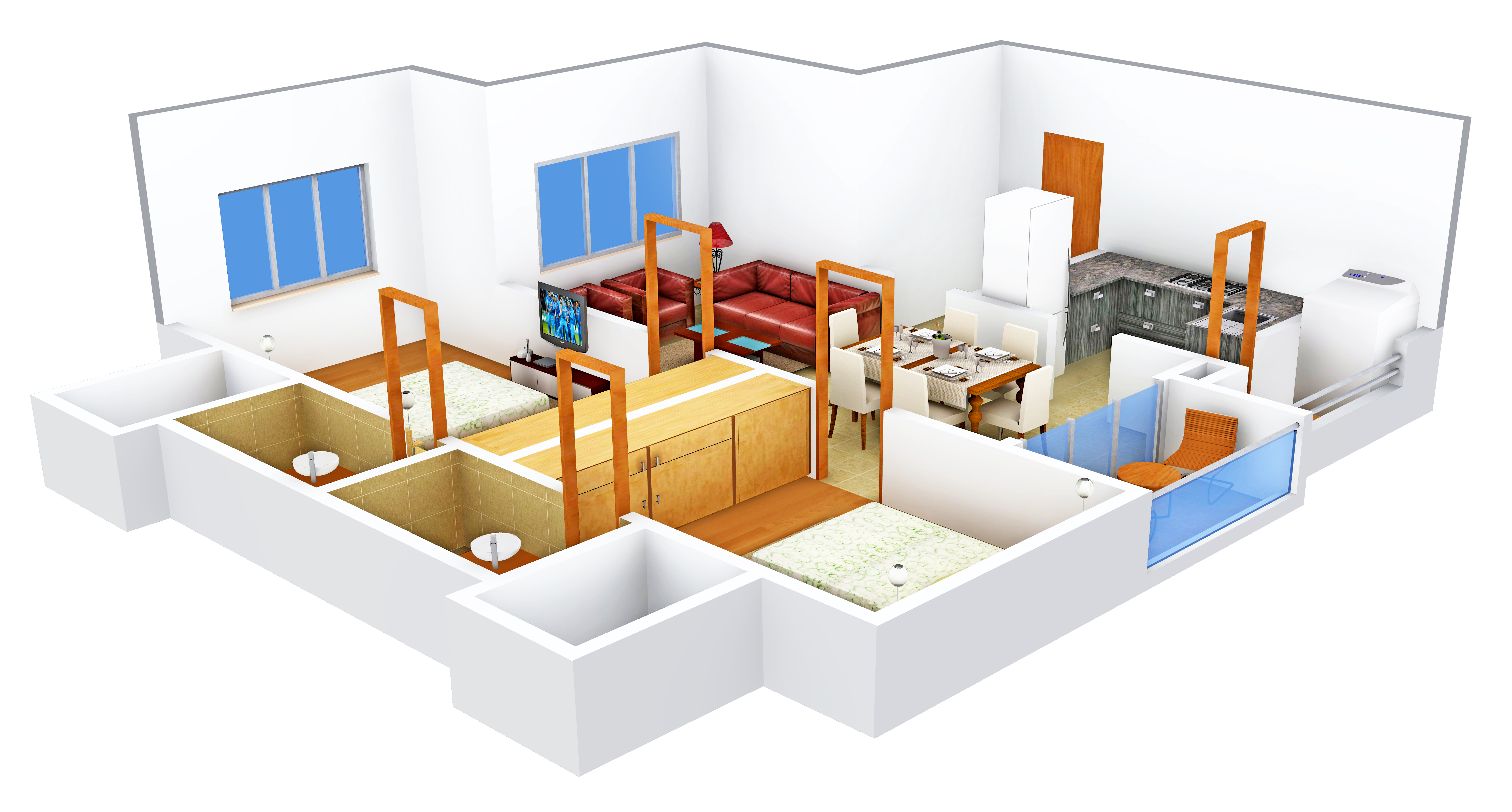 1588 sq ft 3 BHK 3T Apartment for Sale in Casagrand