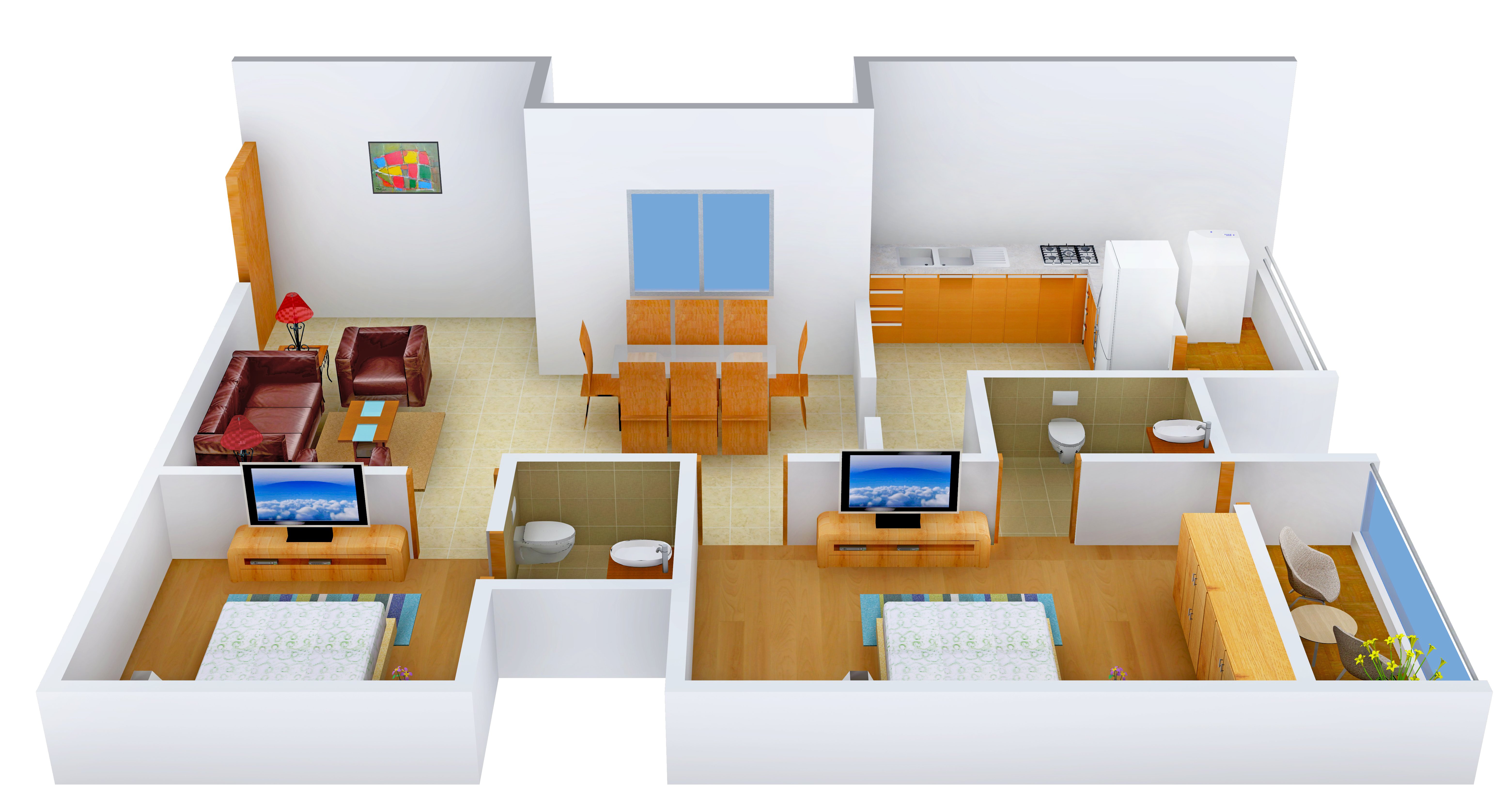 3DFloorPlan of Anarghya Anvaya