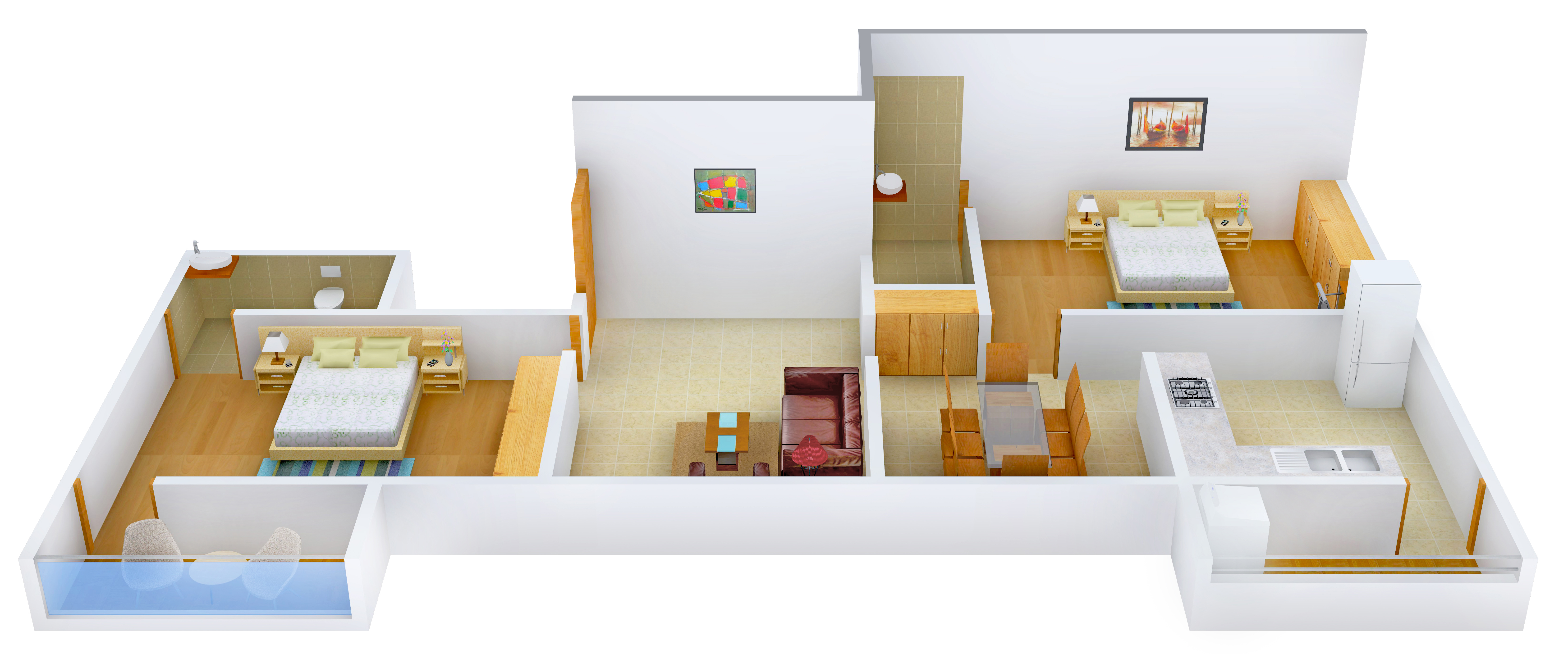 3DFloorPlan of Anarghya Anvaya