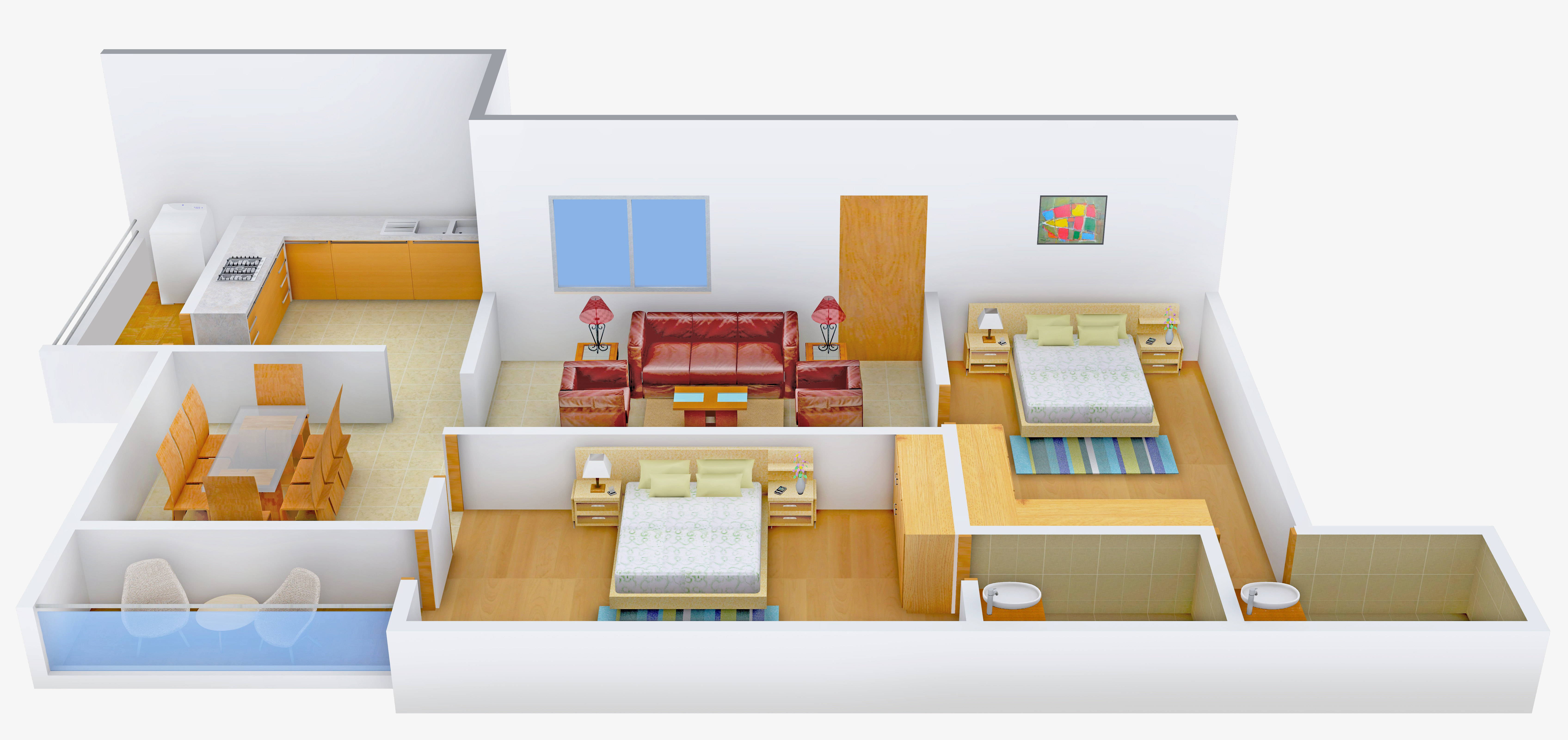 3DFloorPlan of Anarghya Anvaya