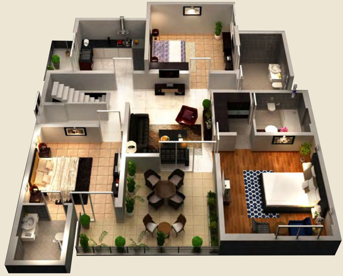 3DFloorPlan of Stellar MI Legacy