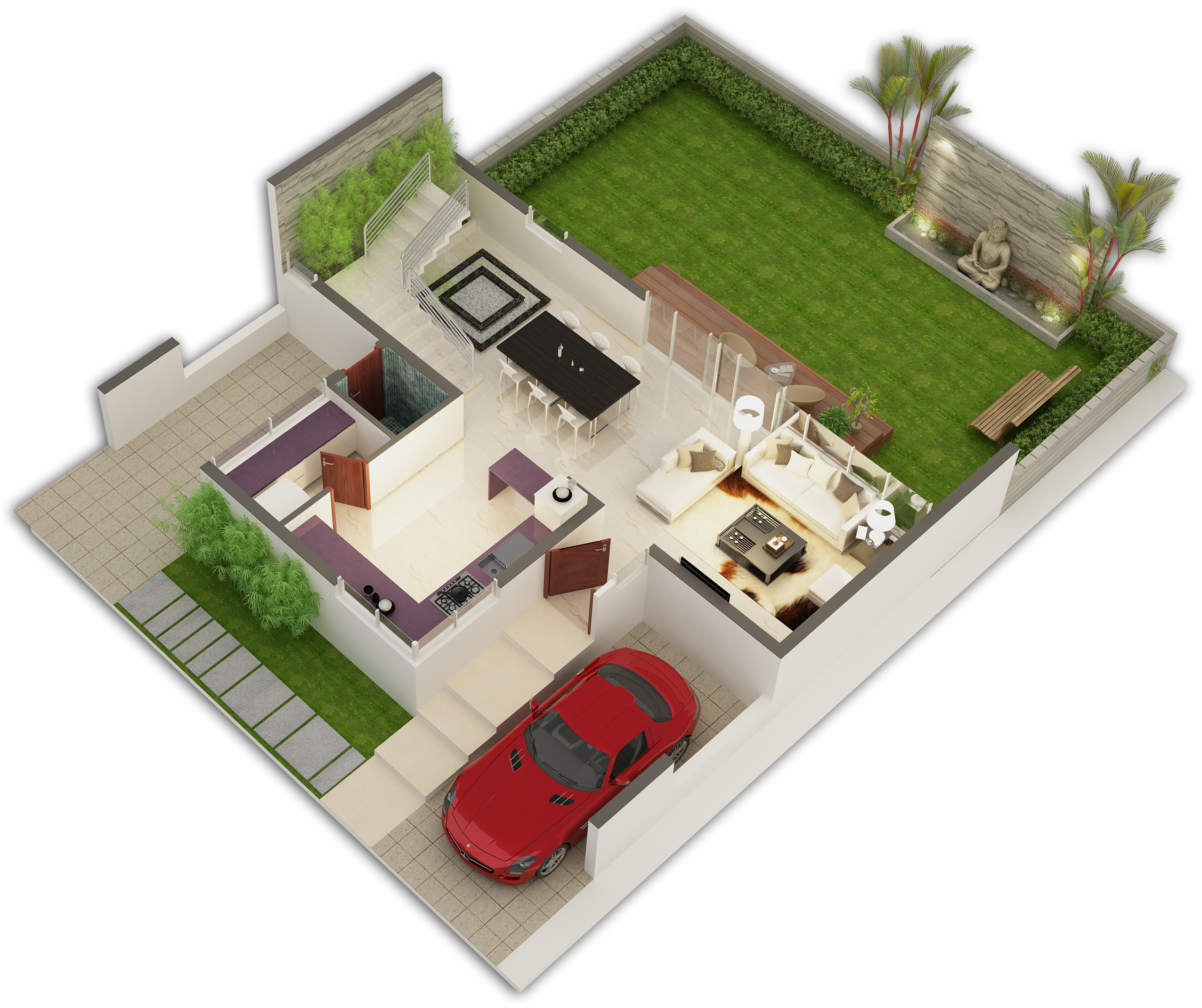 3DFloorPlan of Skanda Avani C99