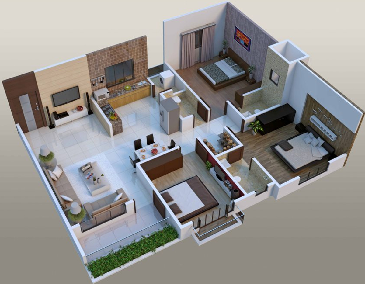 3DFloorPlan of Sun Sunday Lagoon