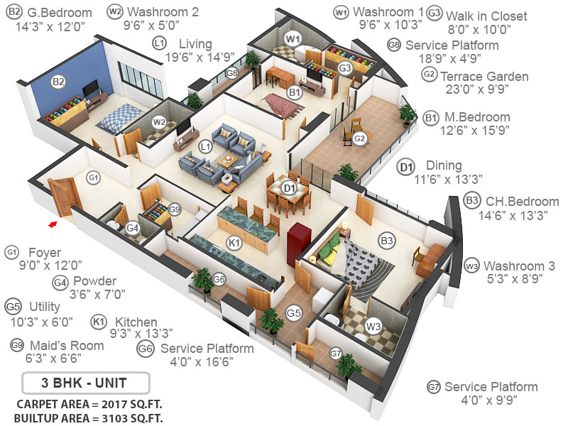 3DFloorPlan of Total Environment Learning To Fly