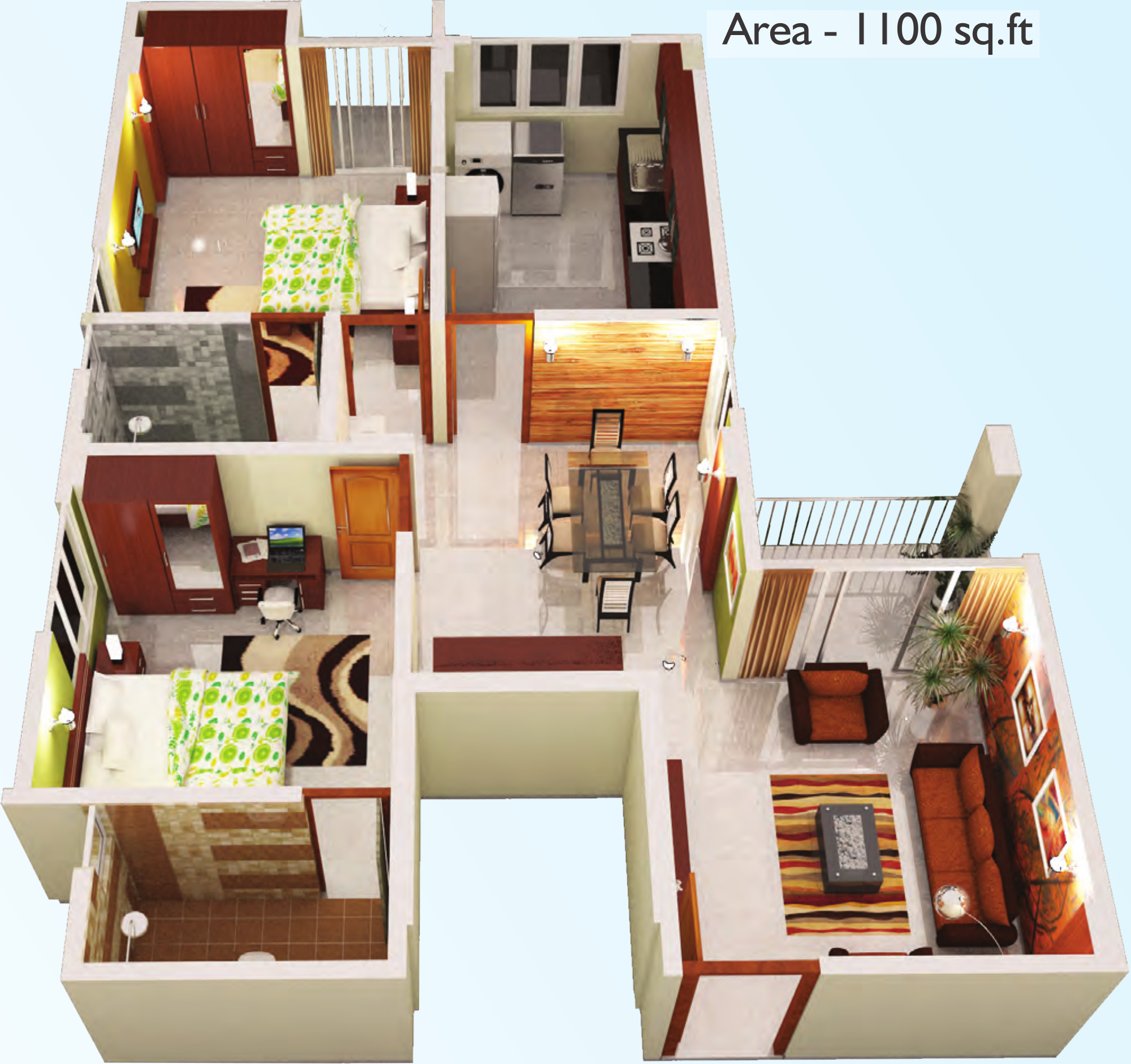 3DFloorPlan of ABAD Knightsbridge