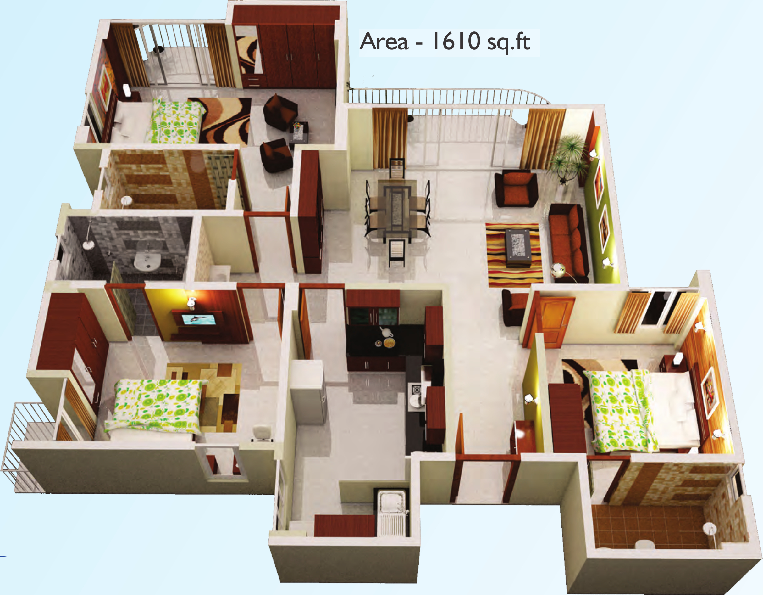3DFloorPlan of ABAD Knightsbridge