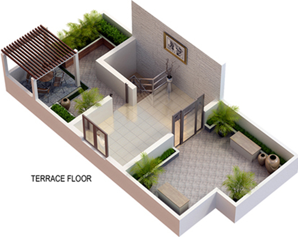 3DFloorPlan of Fairyland Sai Amarantha
