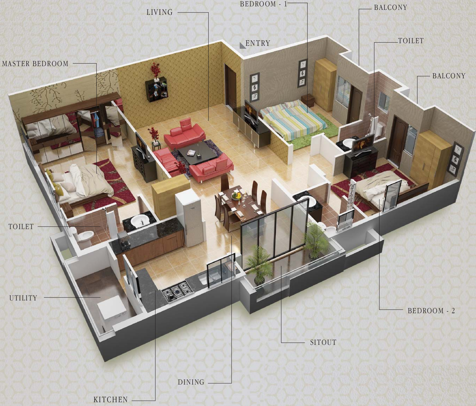 100 Home Design Plans With Vastu House Plan Design