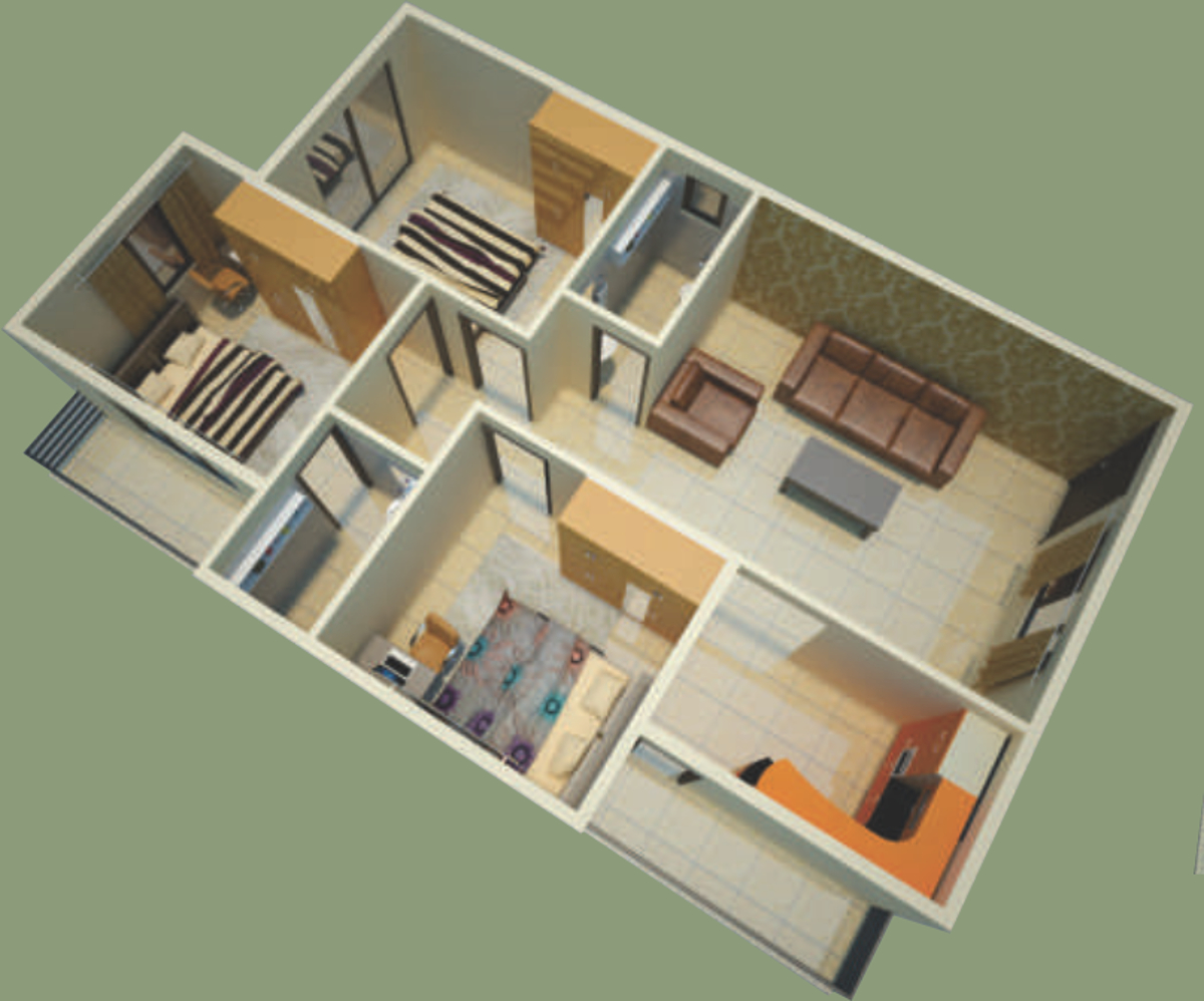 3DFloorPlan of Royal Sunrise