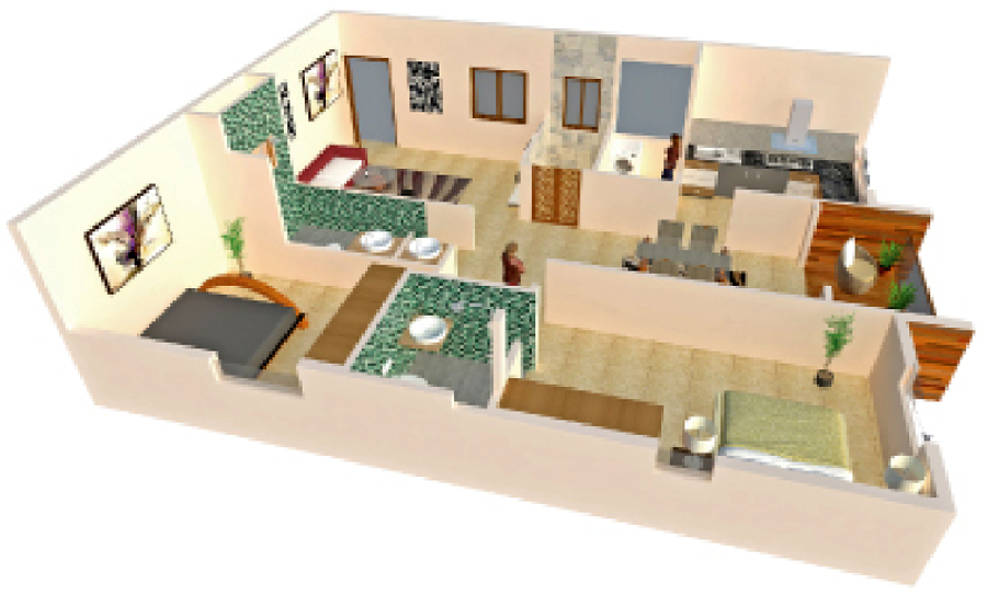 3DFloorPlan of Mythri Arteor